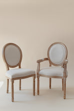 Cargar imagen en el visor de la galería, Louis XV Descansabrazos Lino Hueso