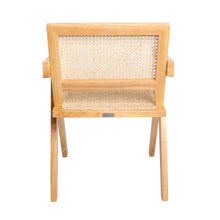 Cargar imagen en el visor de la galería, Silla "K" Respaldo y Asiento en Rattan Natural