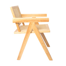 Cargar imagen en el visor de la galería, Silla "K" Respaldo y Asiento en Rattan Natural