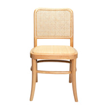 Cargar imagen en el visor de la galería, Silla Rattan Asiento Entretejido