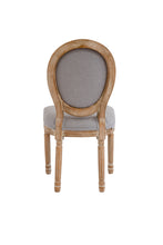 Cargar imagen en el visor de la galería, Silla Louis XV - Lino Gris