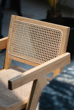 Cargar imagen en el visor de la galería, Silla "K" Respaldo y Asiento en Rattan Natural