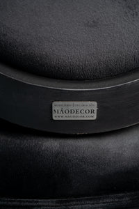 Silla Louis XV- Velvet Madera Negra