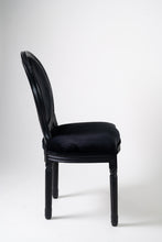 Cargar imagen en el visor de la galería, Silla Louis XV- Velvet Madera Negra
